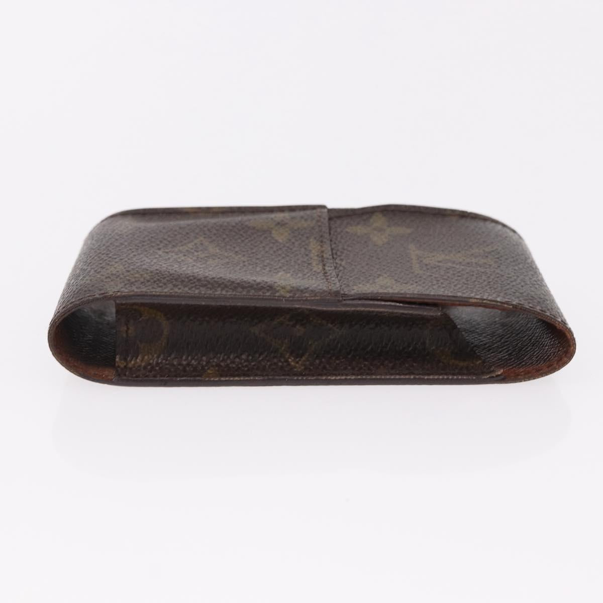 LOUIS VUITTON Monogram Etui Cigarette Case 4 Set LV Auth BA14069