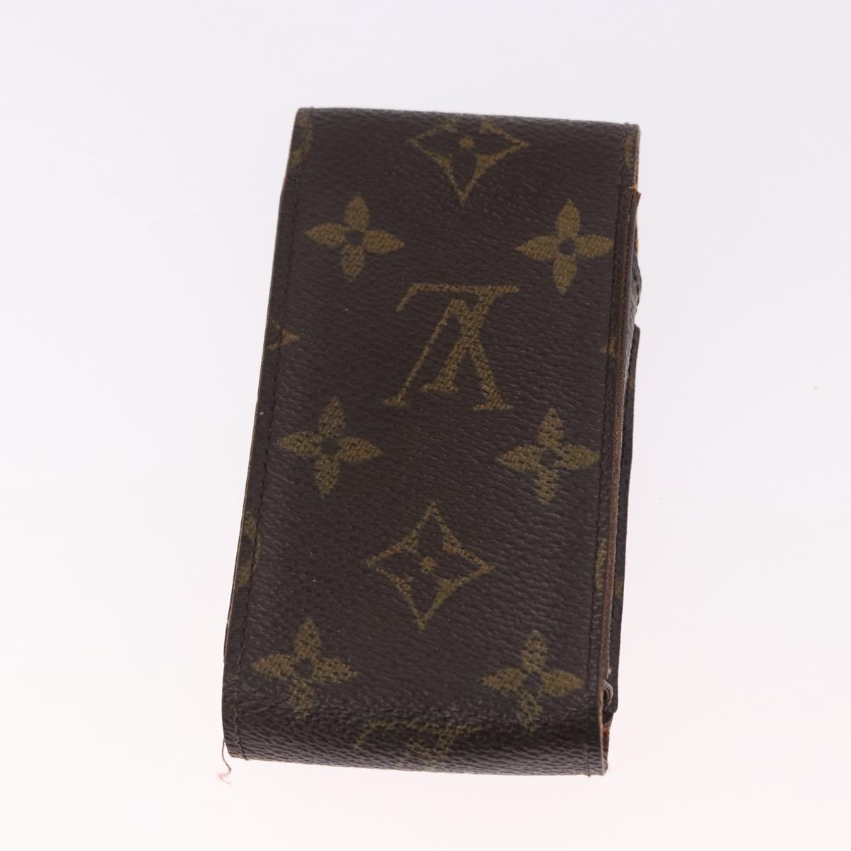 LOUIS VUITTON Monogram Etui Cigarette Case 4 Set LV Auth BA14069