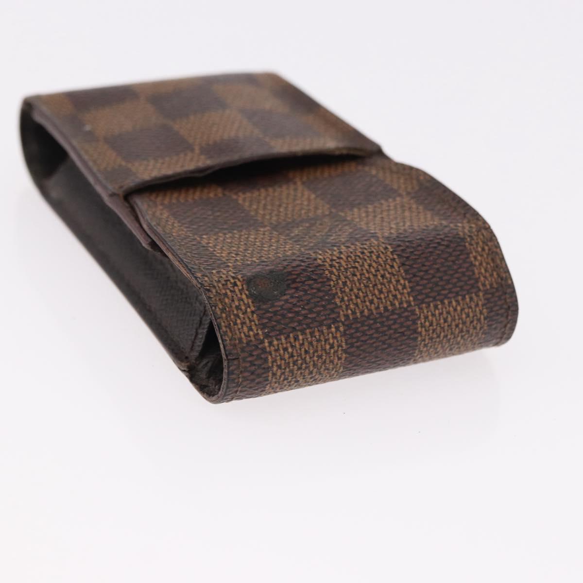 LOUIS VUITTON Etui Cigarette Case Monogram Damier 4 Set LV Auth BA14070