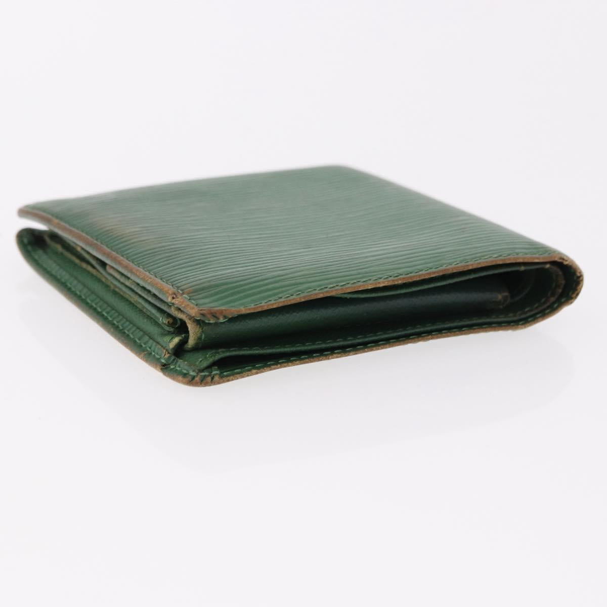 LOUIS VUITTON Epi Wallet 6 Set Black LV Auth BA14071