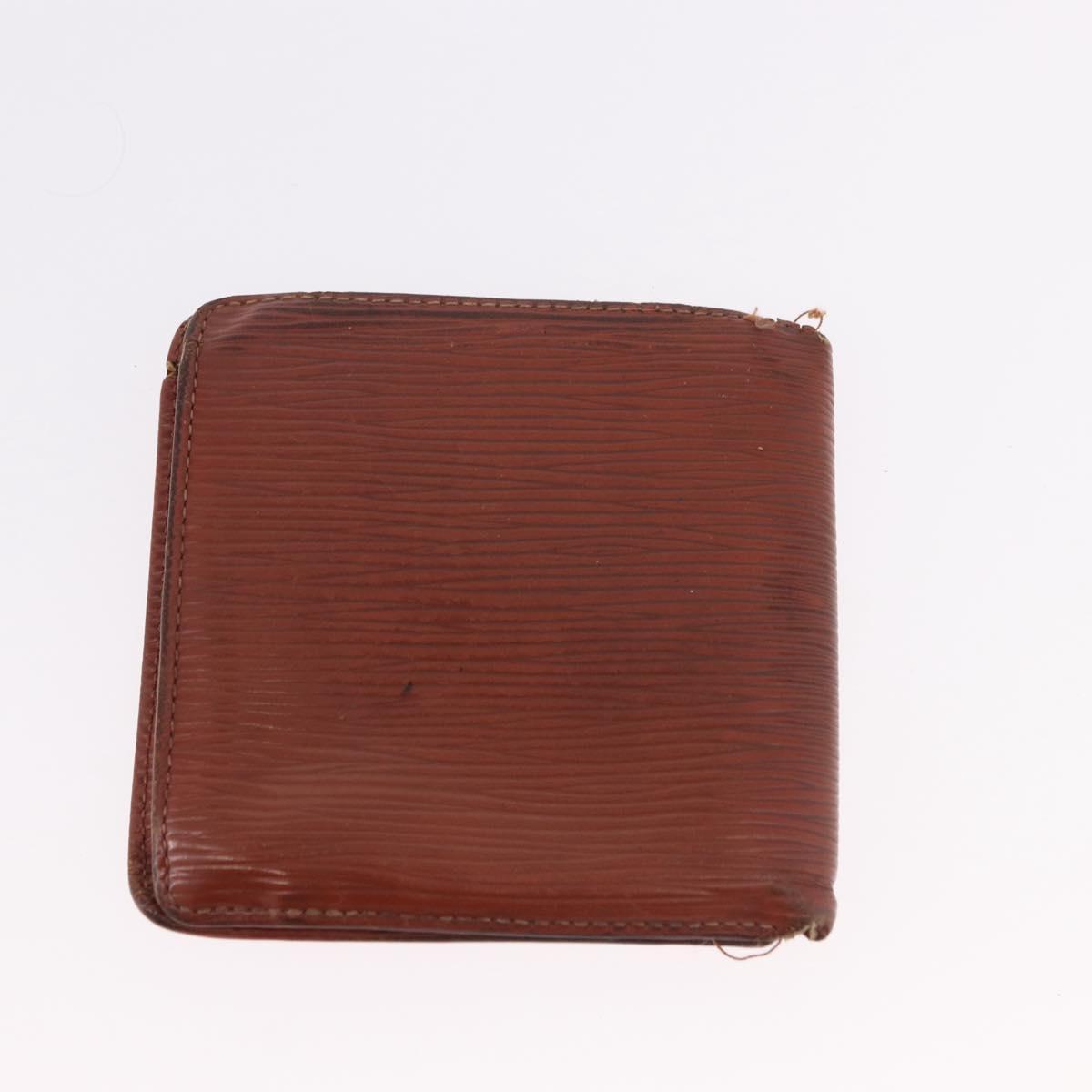 LOUIS VUITTON Epi Wallet 6 Set Black Blue Green LV Auth BA14072