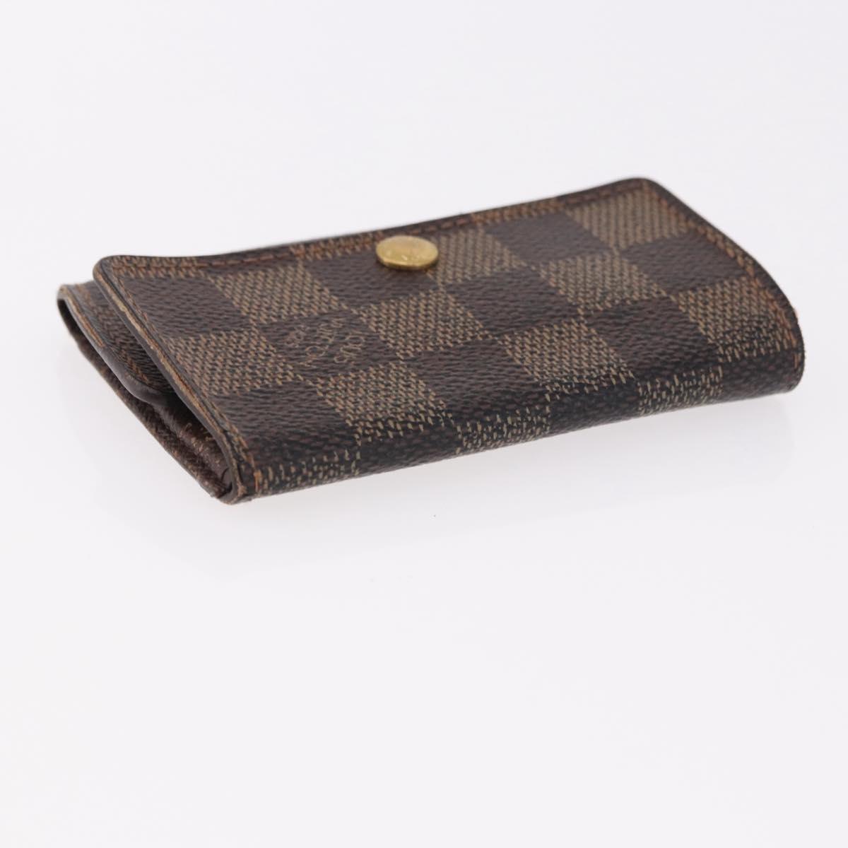 LOUIS VUITTON Monogram Damier Wallet 6 Set LV Auth BA14073