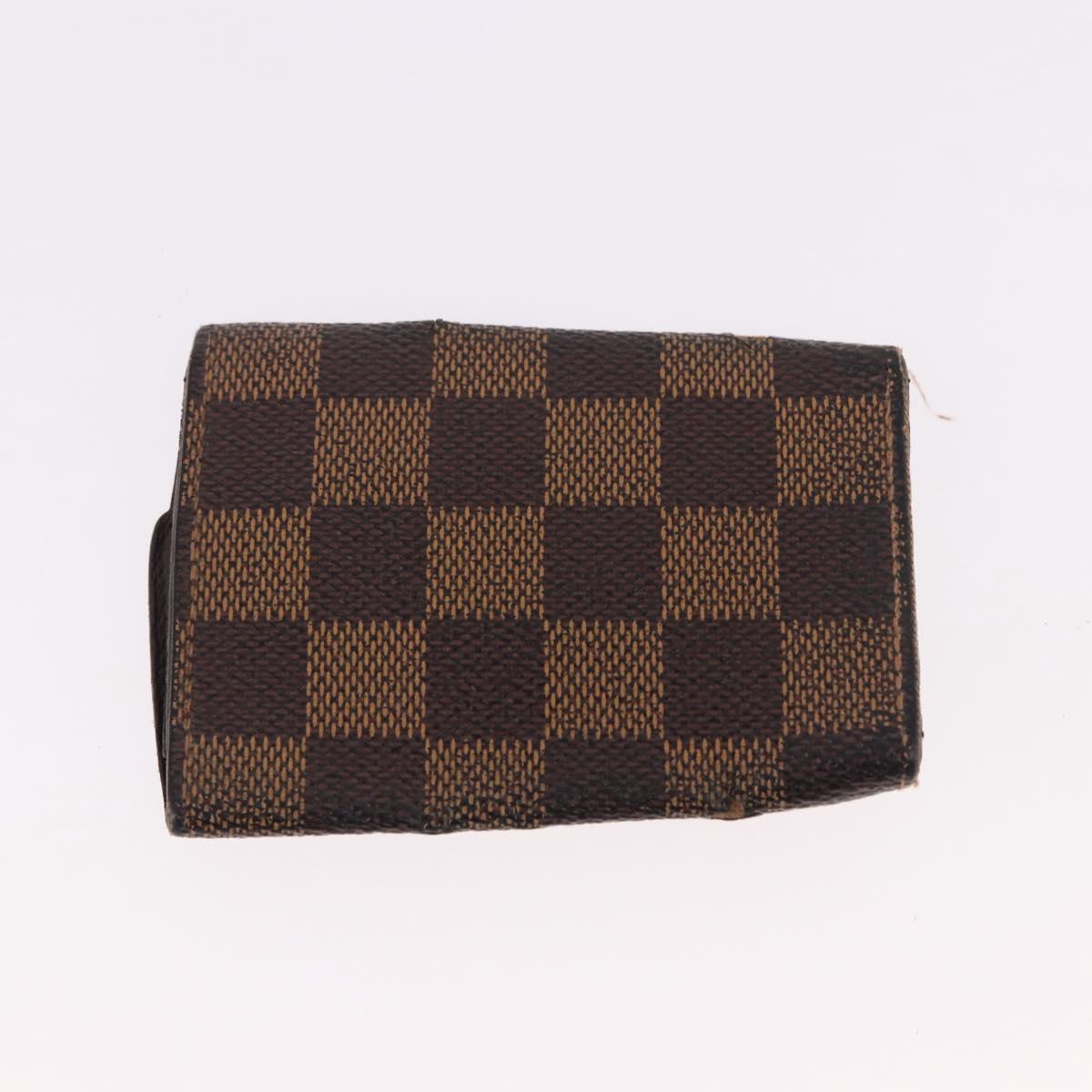 LOUIS VUITTON Monogram Damier Wallet 6 Set LV Auth BA14073