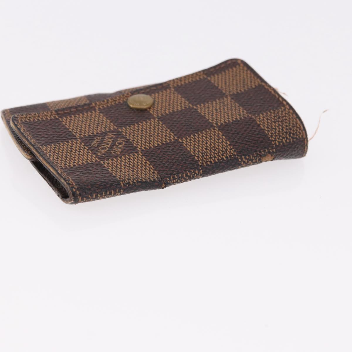 LOUIS VUITTON Monogram Damier Wallet 6 Set LV Auth BA14073