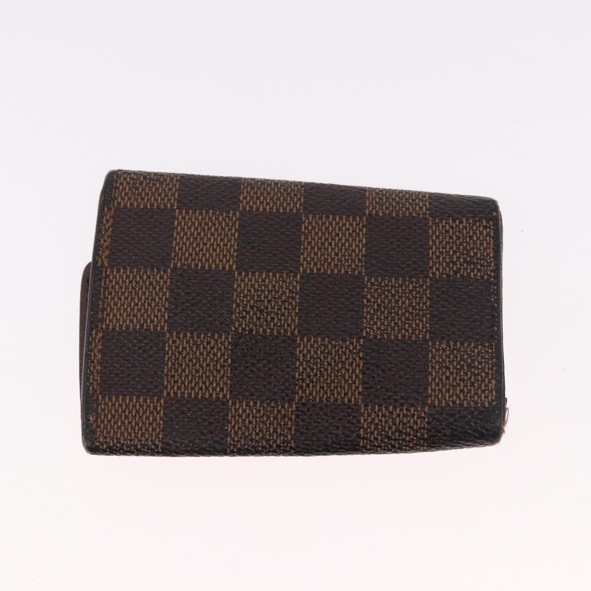 LOUIS VUITTON Monogram Damier Wallet 6 Set LV Auth BA14073