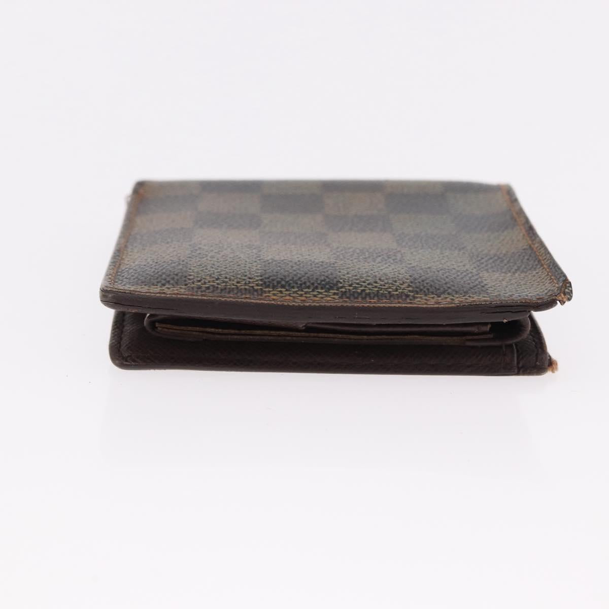 LOUIS VUITTON Monogram Damier Wallet 6 Set LV Auth BA14073