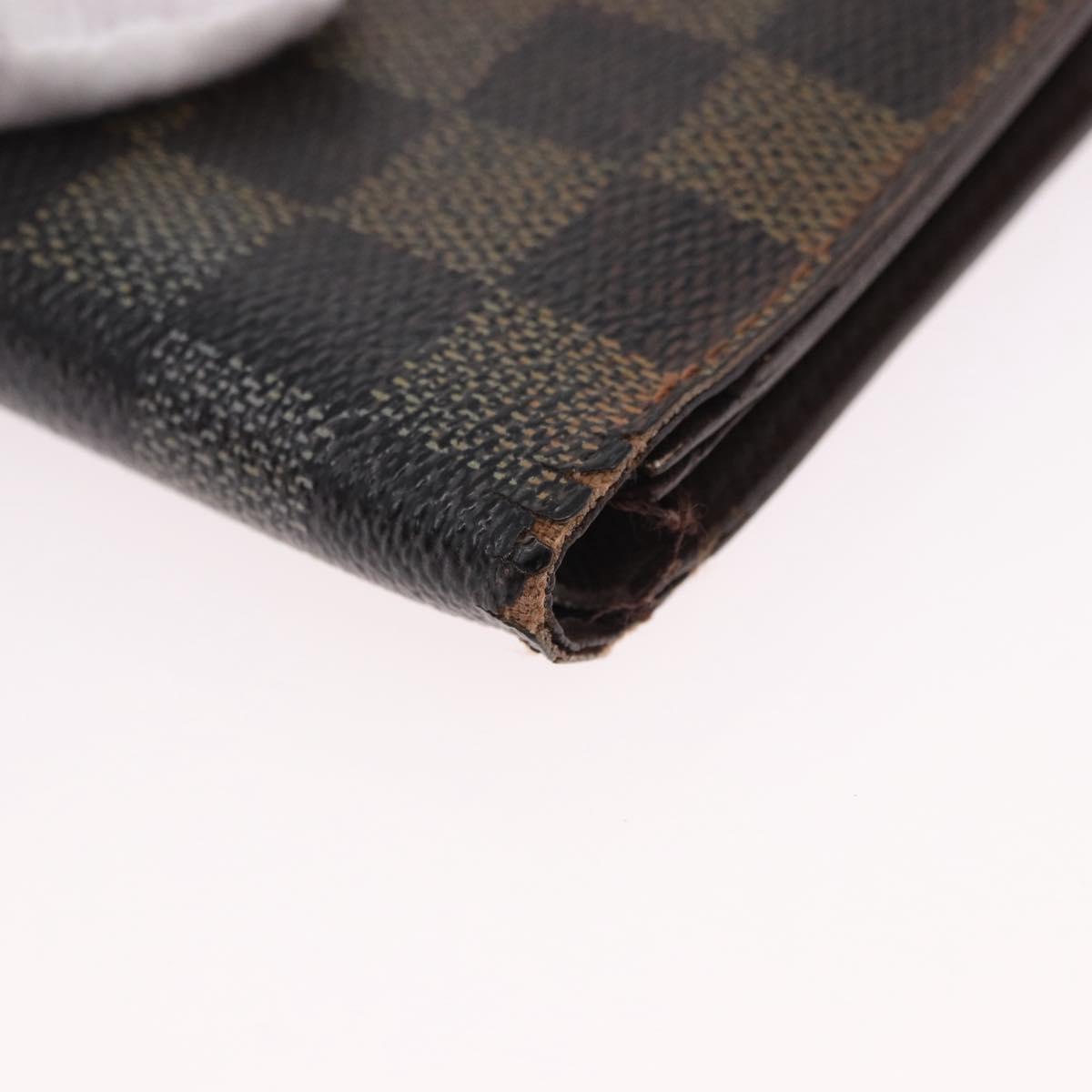 LOUIS VUITTON Monogram Damier Wallet 6 Set LV Auth BA14073