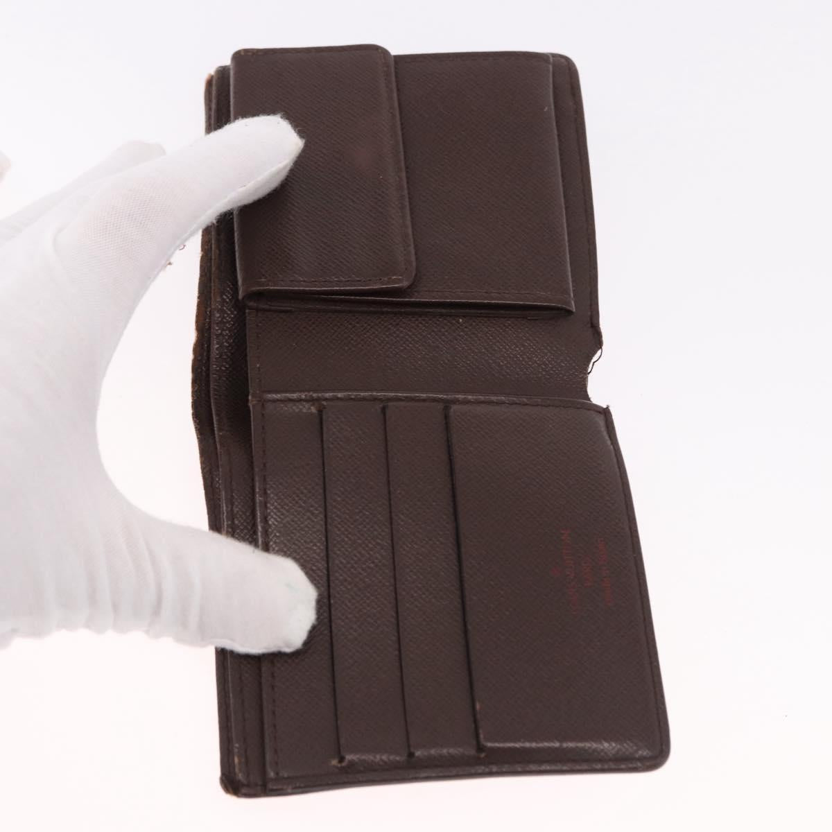 LOUIS VUITTON Monogram Damier Wallet 6 Set LV Auth BA14073