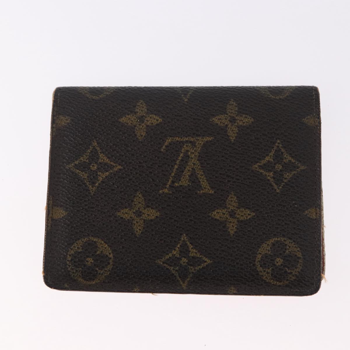 LOUIS VUITTON Monogram Damier Wallet 6 Set LV Auth BA14073