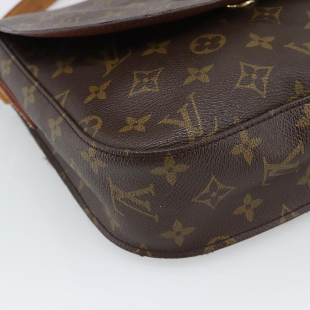 LOUIS VUITTON Monogram Saint Cloud GM Shoulder Bag M51242 LV Auth BA14076