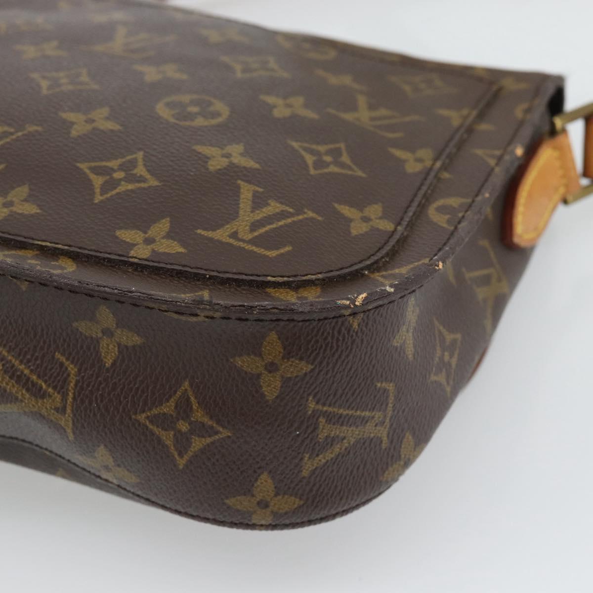LOUIS VUITTON Monogram Saint Cloud GM Shoulder Bag M51242 LV Auth BA14076
