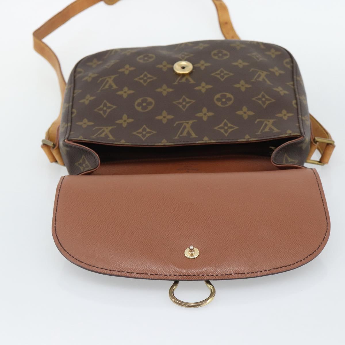 LOUIS VUITTON Monogram Saint Cloud GM Shoulder Bag M51242 LV Auth BA14076