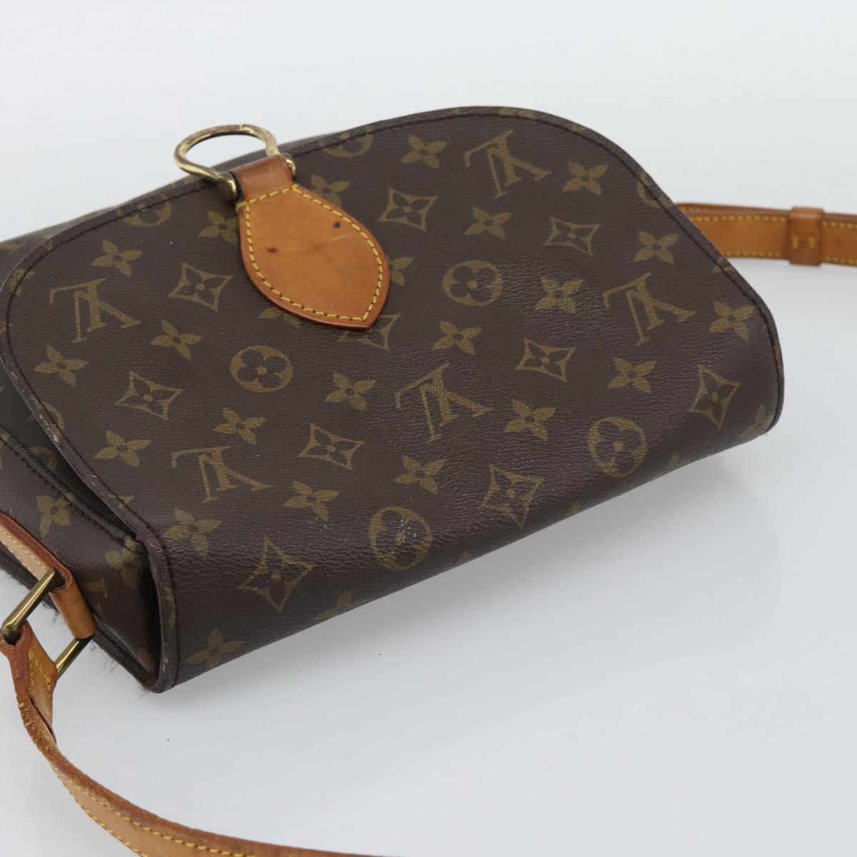 LOUIS VUITTON Monogram Saint Cloud GM Shoulder Bag M51242 LV Auth BA14076