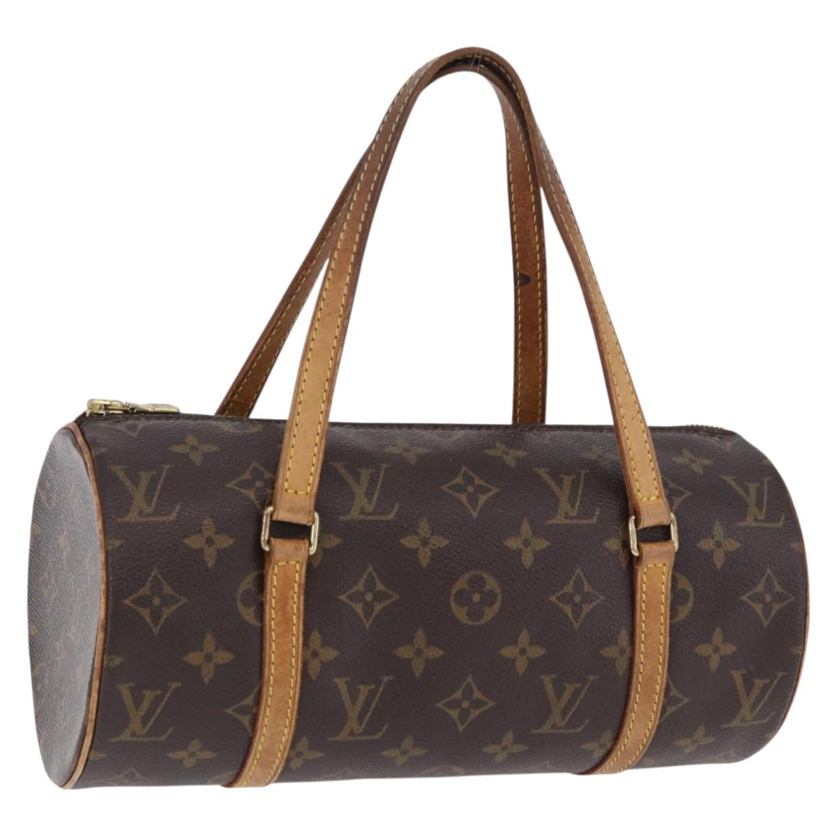 LOUIS VUITTON Monogram Papillon 26 Hand Bag M51386 LV Auth BA14077
