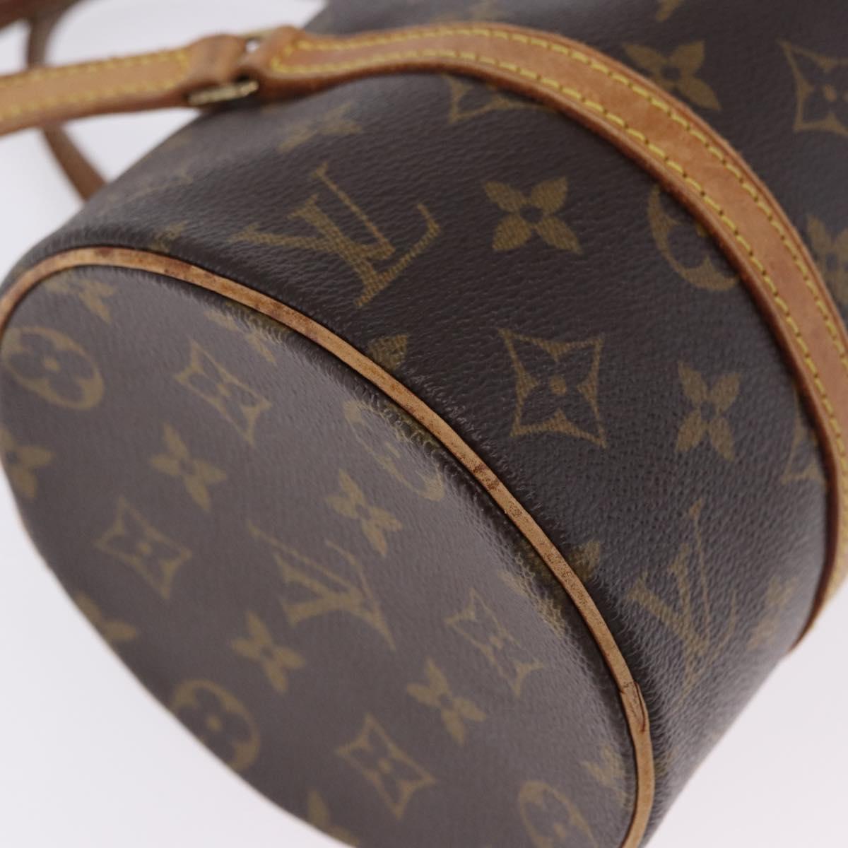 LOUIS VUITTON Monogram Papillon 26 Hand Bag M51386 LV Auth BA14077