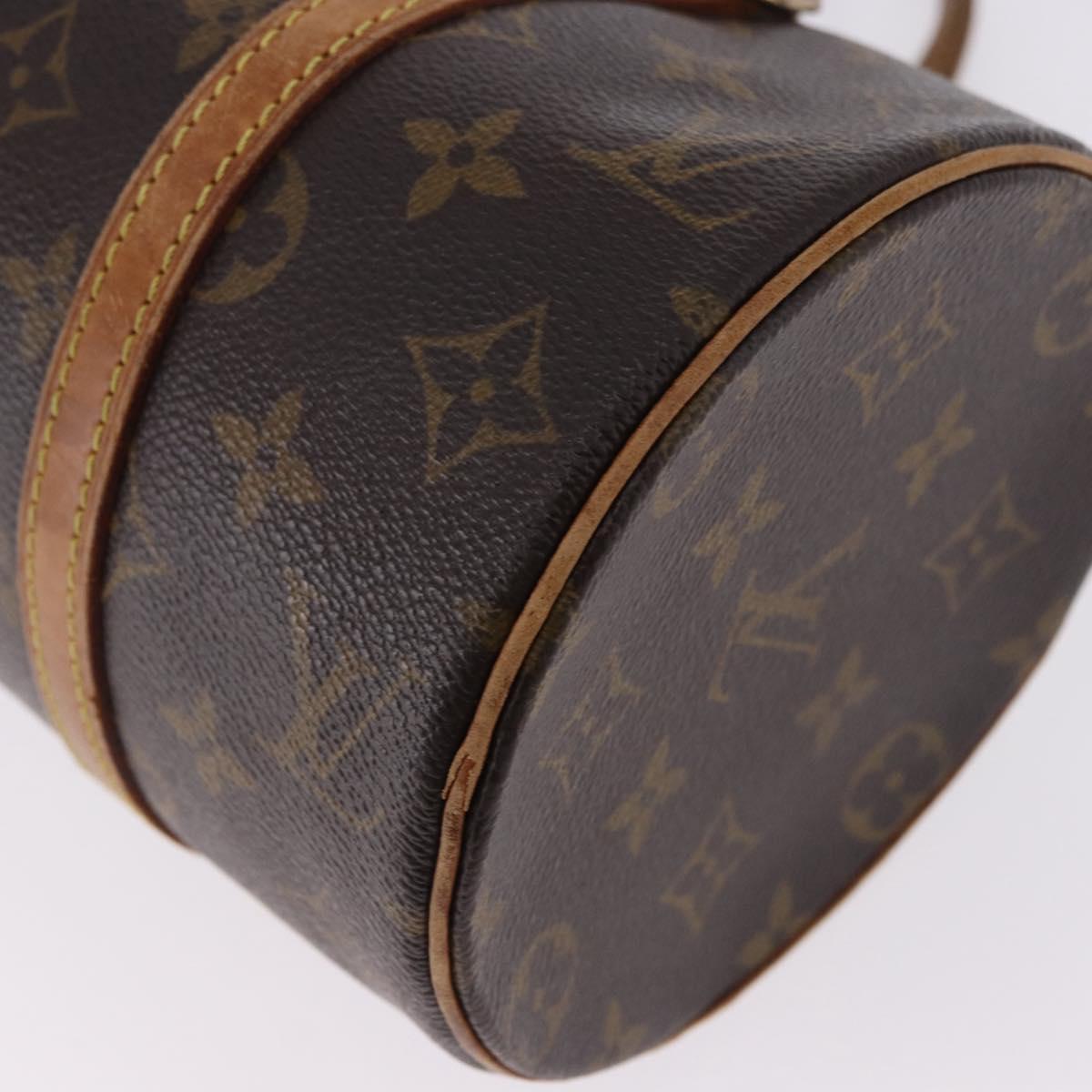 LOUIS VUITTON Monogram Papillon 26 Hand Bag M51386 LV Auth BA14077