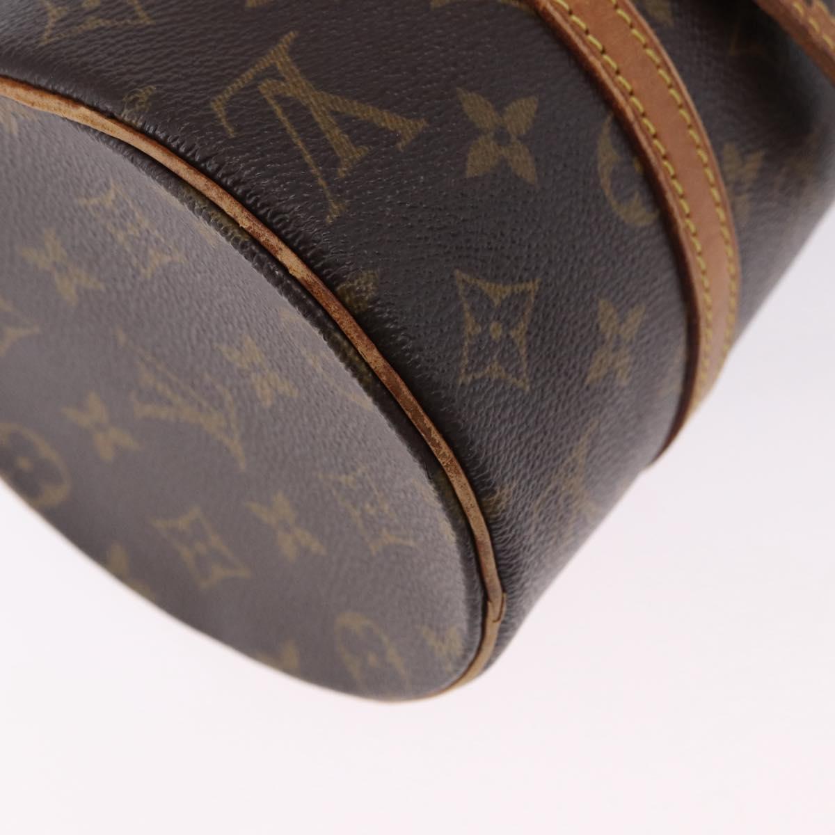 LOUIS VUITTON Monogram Papillon 26 Hand Bag M51386 LV Auth BA14077