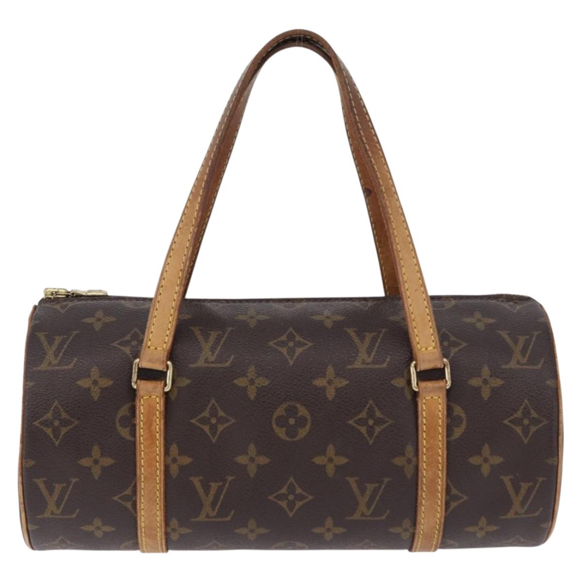 LOUIS VUITTON Monogram Papillon 26 Hand Bag M51386 LV Auth BA14077