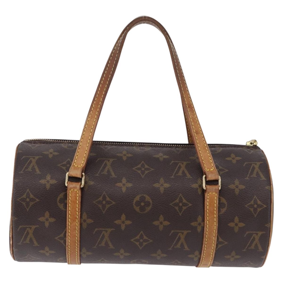 LOUIS VUITTON Monogram Papillon 26 Hand Bag M51386 LV Auth BA14077