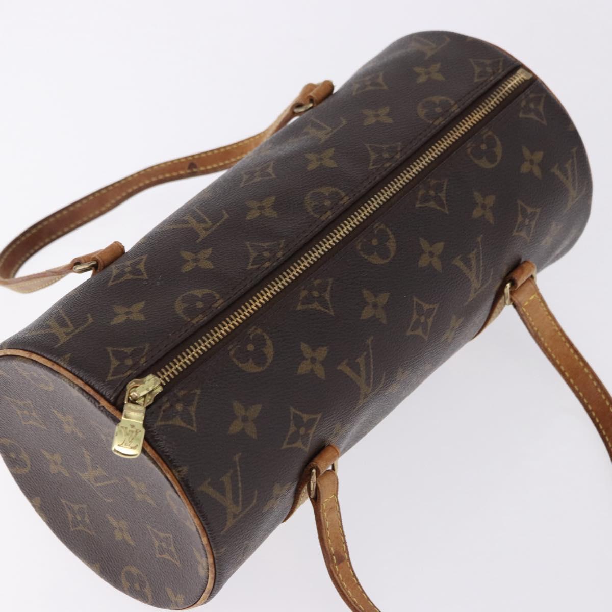 LOUIS VUITTON Monogram Papillon 26 Hand Bag M51386 LV Auth BA14077
