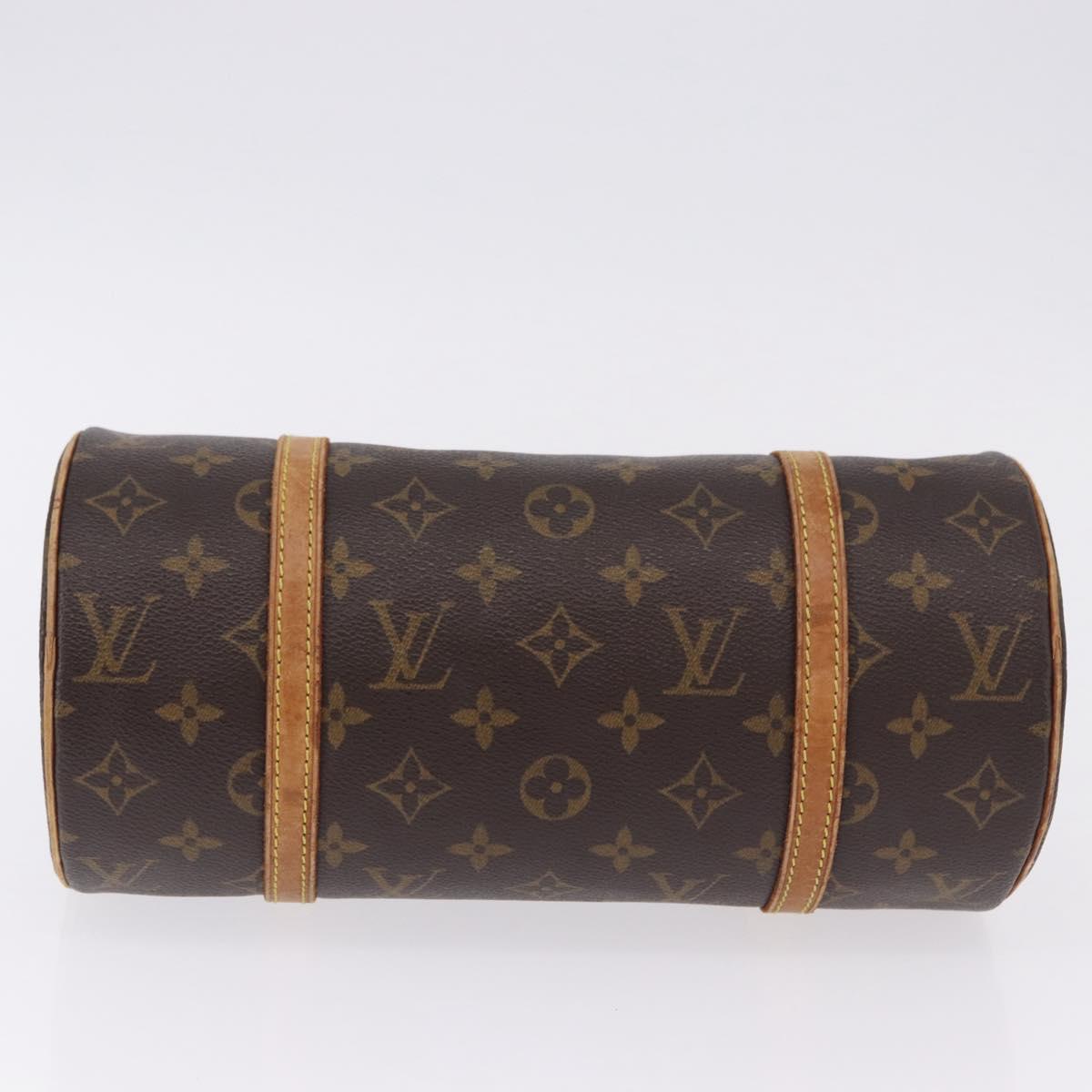LOUIS VUITTON Monogram Papillon 26 Hand Bag M51386 LV Auth BA14077