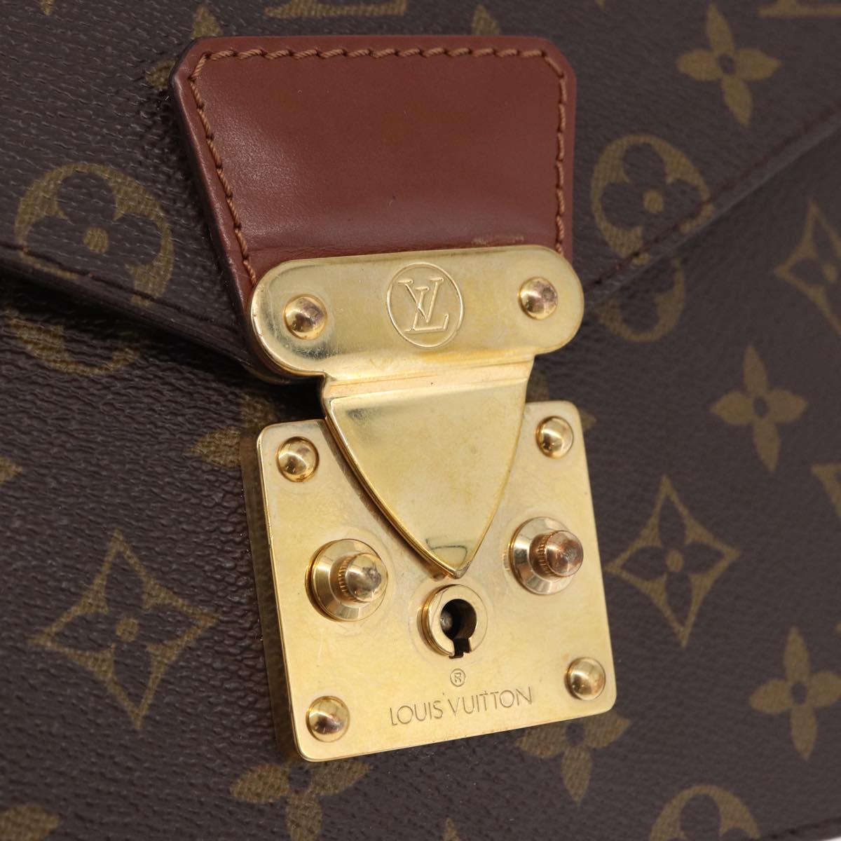 LOUIS VUITTON Monogram Concorde Hand Bag M51190 LV Auth BA14079