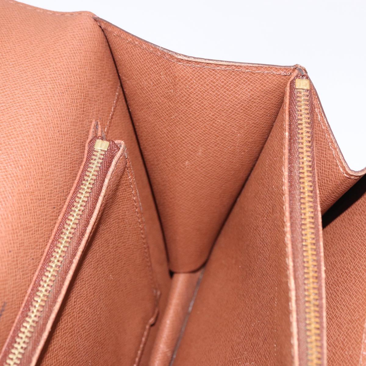 LOUIS VUITTON Monogram Concorde Hand Bag M51190 LV Auth BA14079