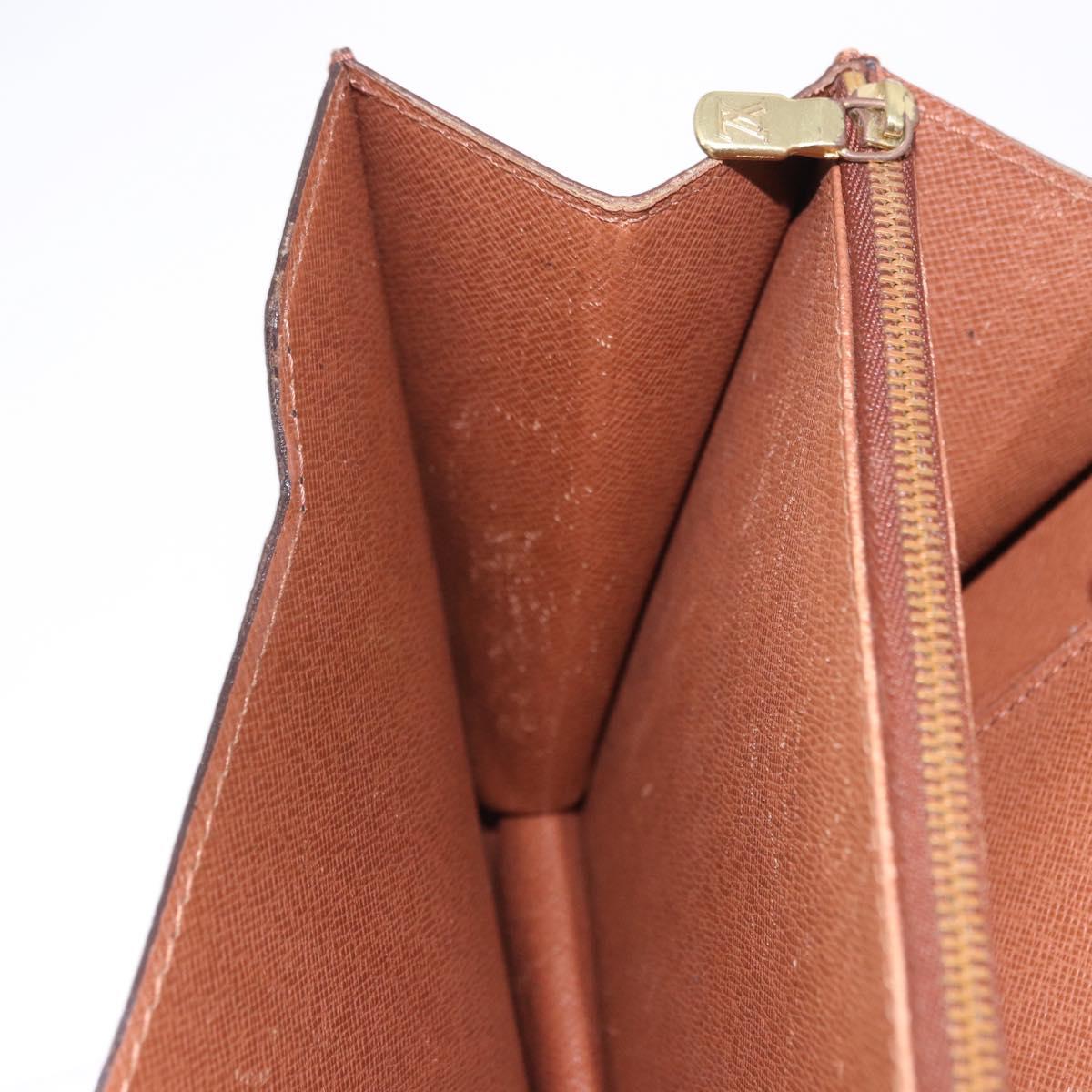 LOUIS VUITTON Monogram Concorde Hand Bag M51190 LV Auth BA14079