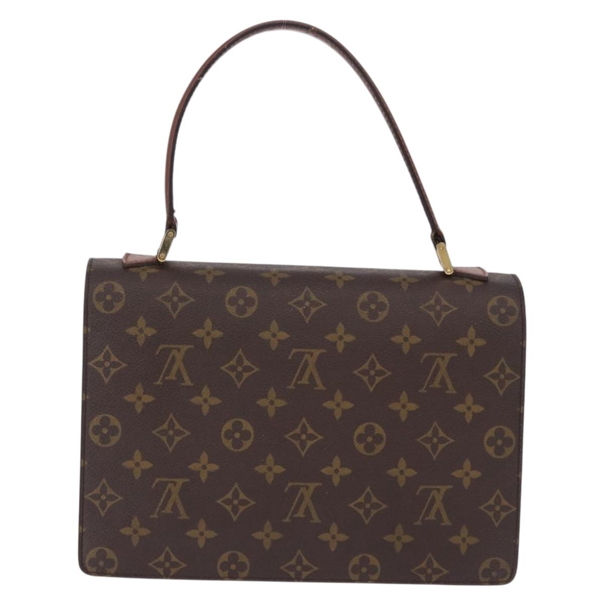LOUIS VUITTON Monogram Concorde Hand Bag M51190 LV Auth BA14079
