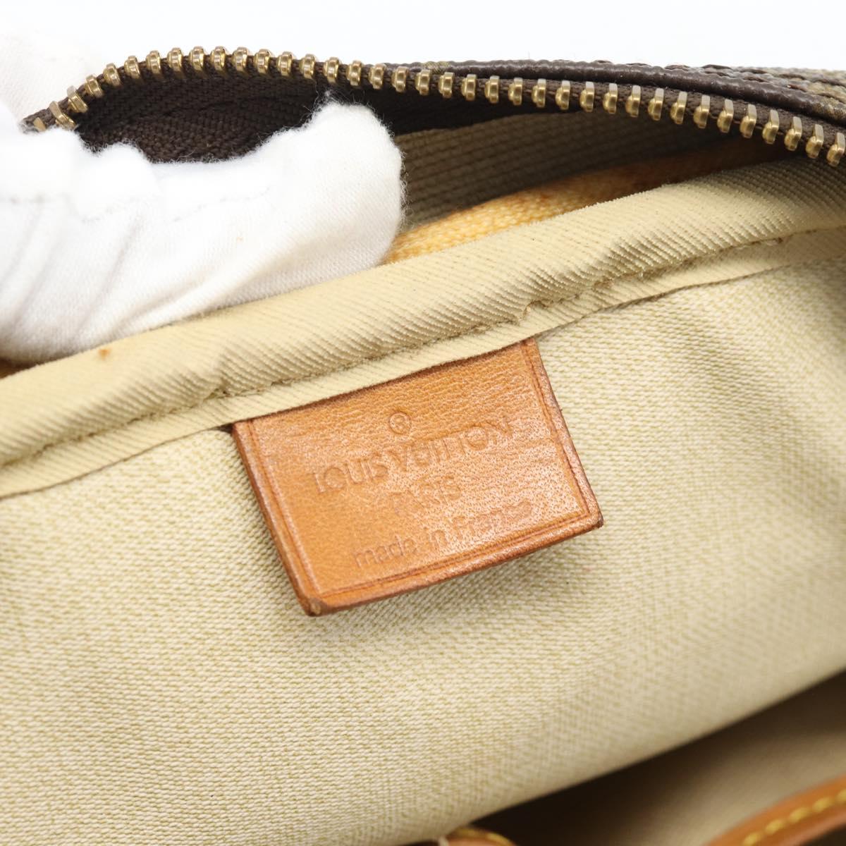 LOUIS VUITTON Monogram Deauville Hand Bag M47270 LV Auth BA14081