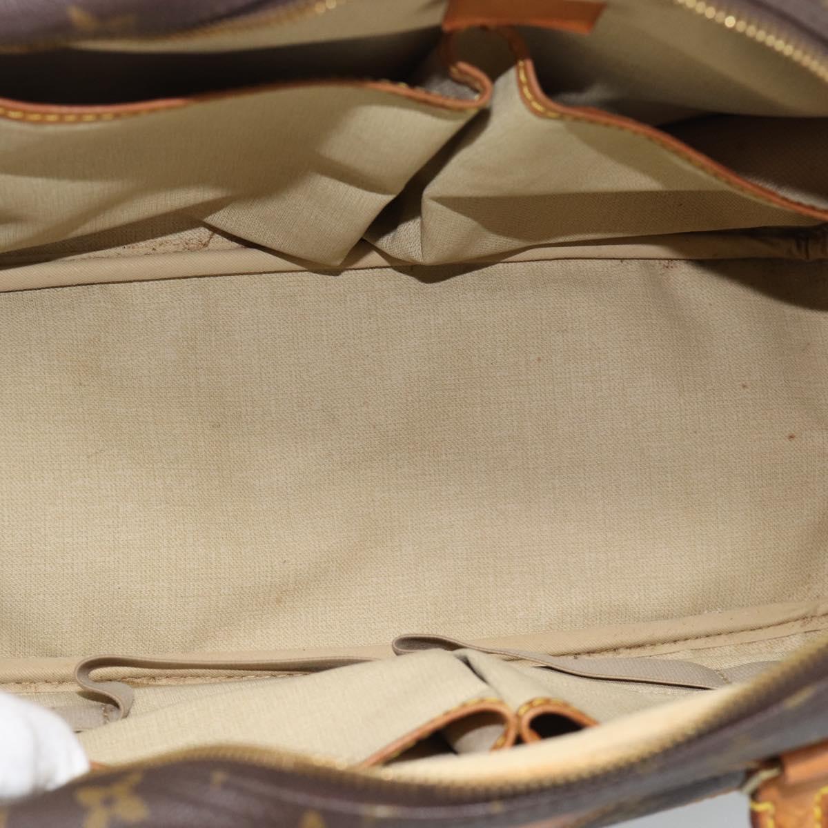 LOUIS VUITTON Monogram Deauville Hand Bag M47270 LV Auth BA14081