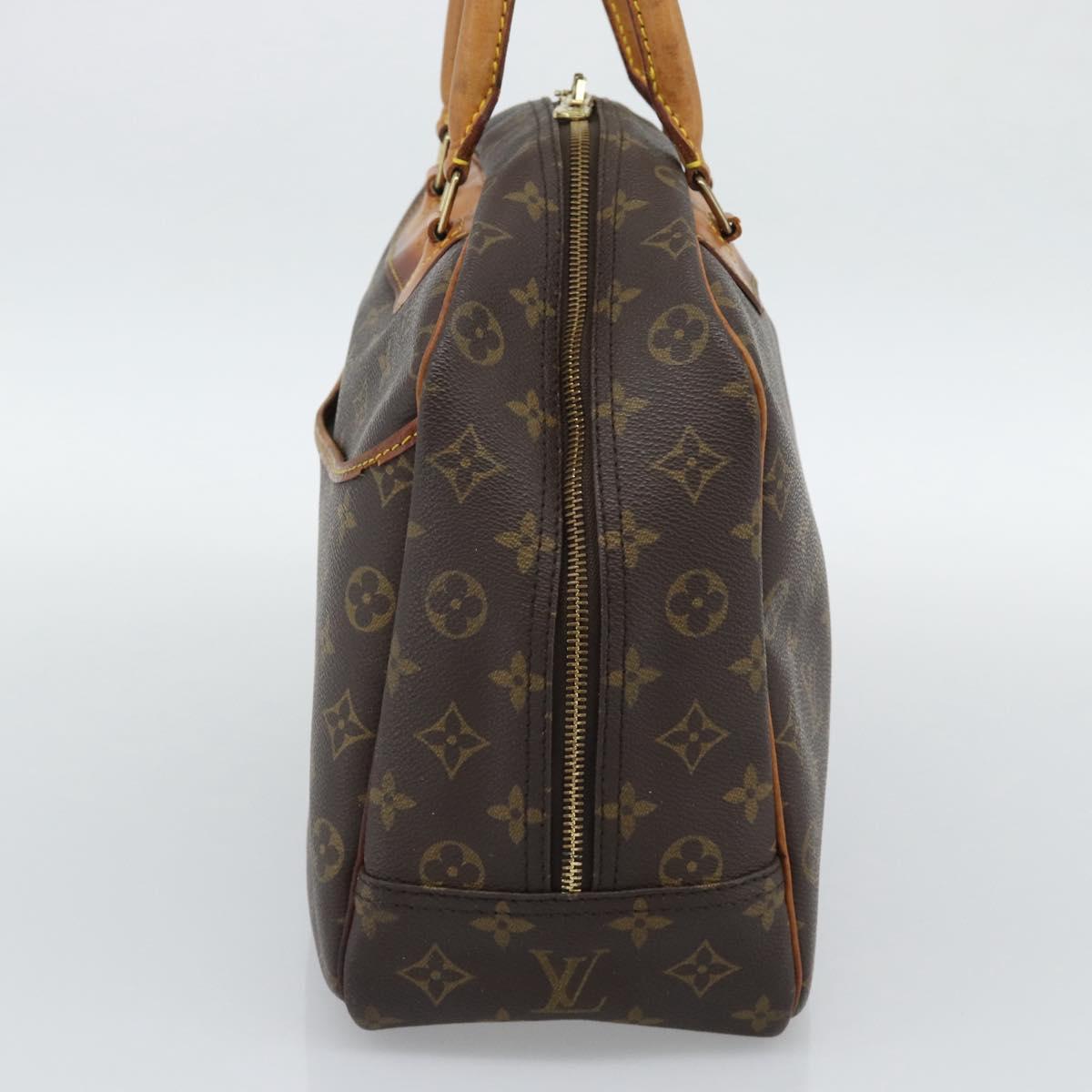 LOUIS VUITTON Monogram Deauville Hand Bag M47270 LV Auth BA14081