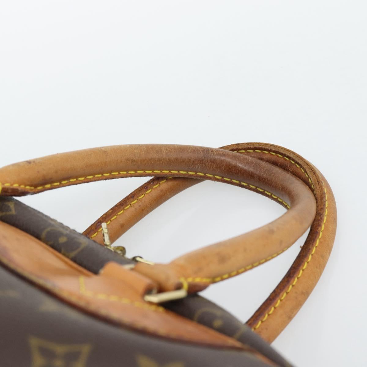 LOUIS VUITTON Monogram Deauville Hand Bag M47270 LV Auth BA14081