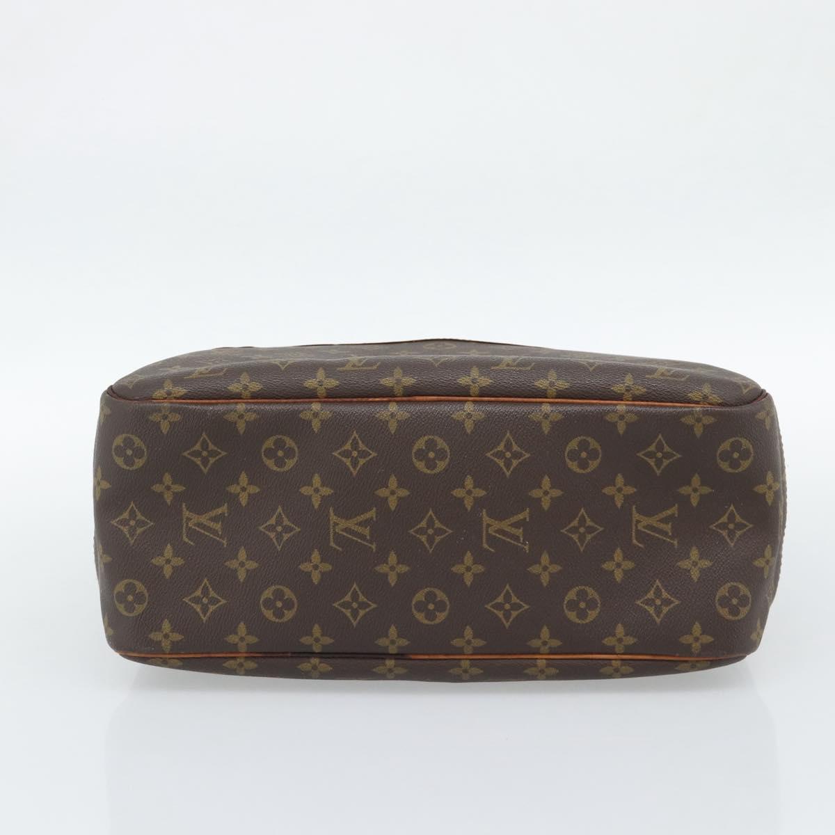 LOUIS VUITTON Monogram Deauville Hand Bag M47270 LV Auth BA14081