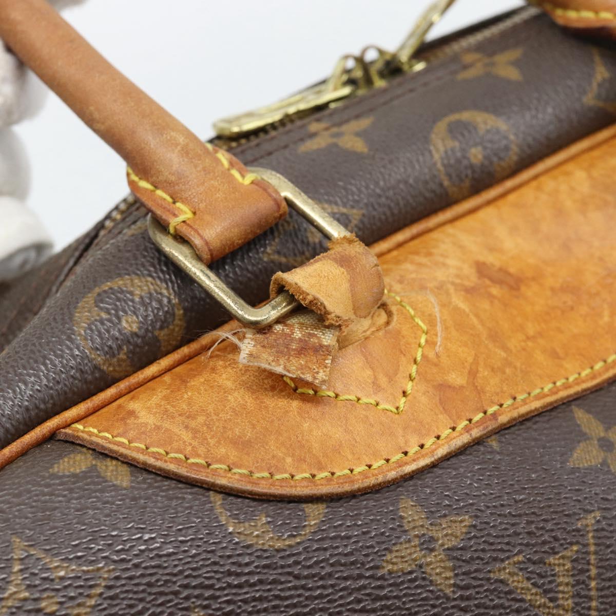 LOUIS VUITTON Monogram Deauville Hand Bag M47270 LV Auth BA14082