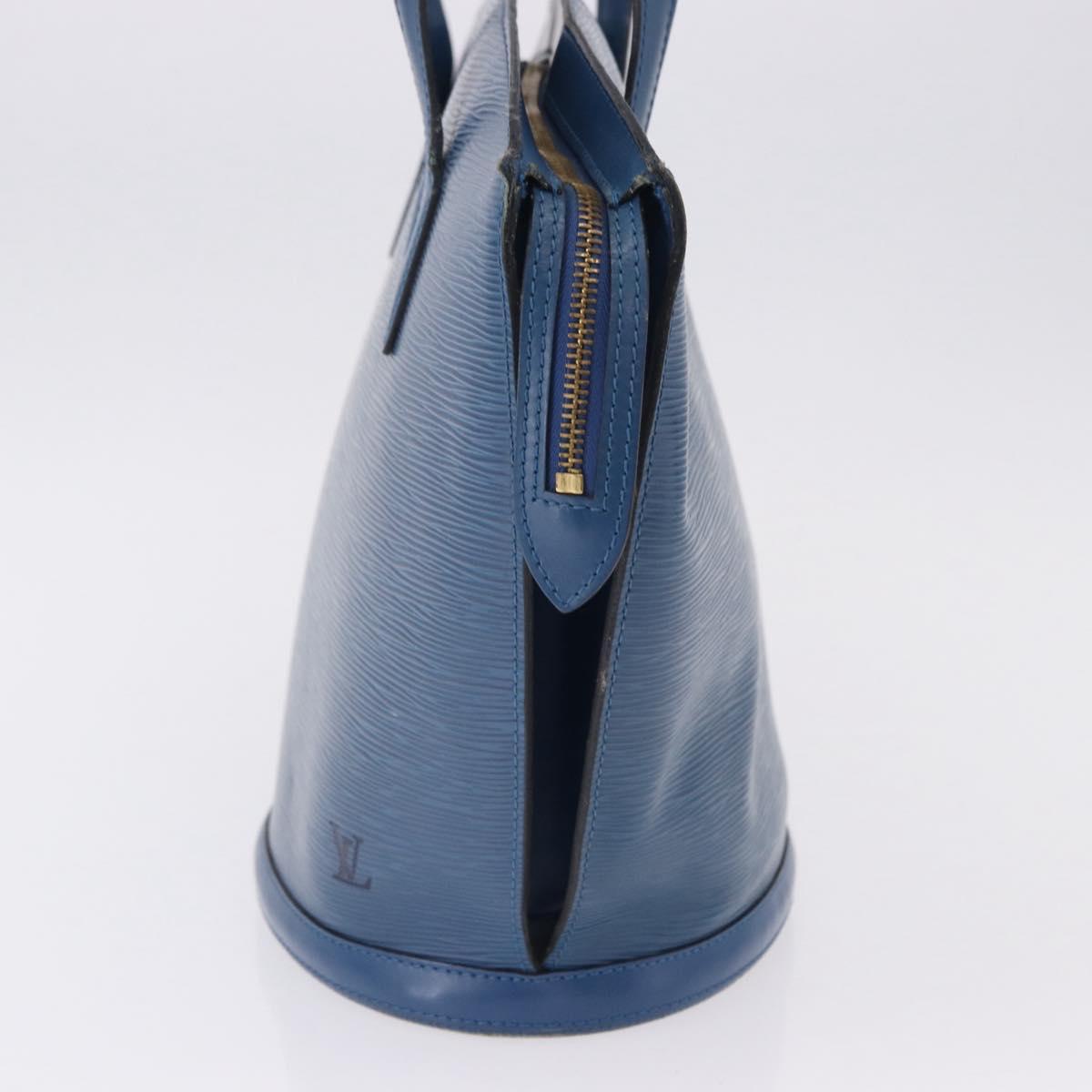 LOUIS VUITTON Epi Saint Jacques Shopping Shoulder Bag Blue M52275 Auth BA14083