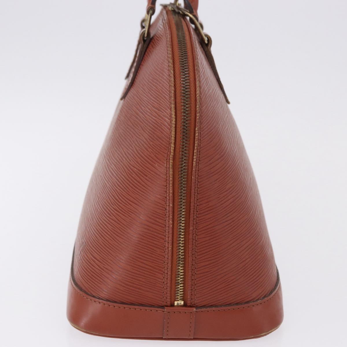 LOUIS VUITTON Epi Alma Hand Bag Kenya Brown M52143 LV Auth BA14085