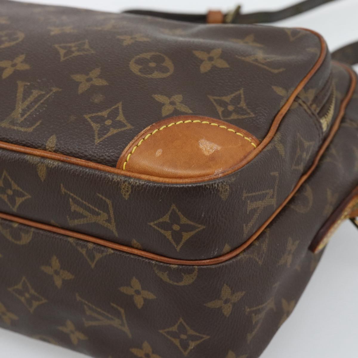 LOUIS VUITTON Monogram Nile Shoulder Bag M45244 LV Auth BA14088