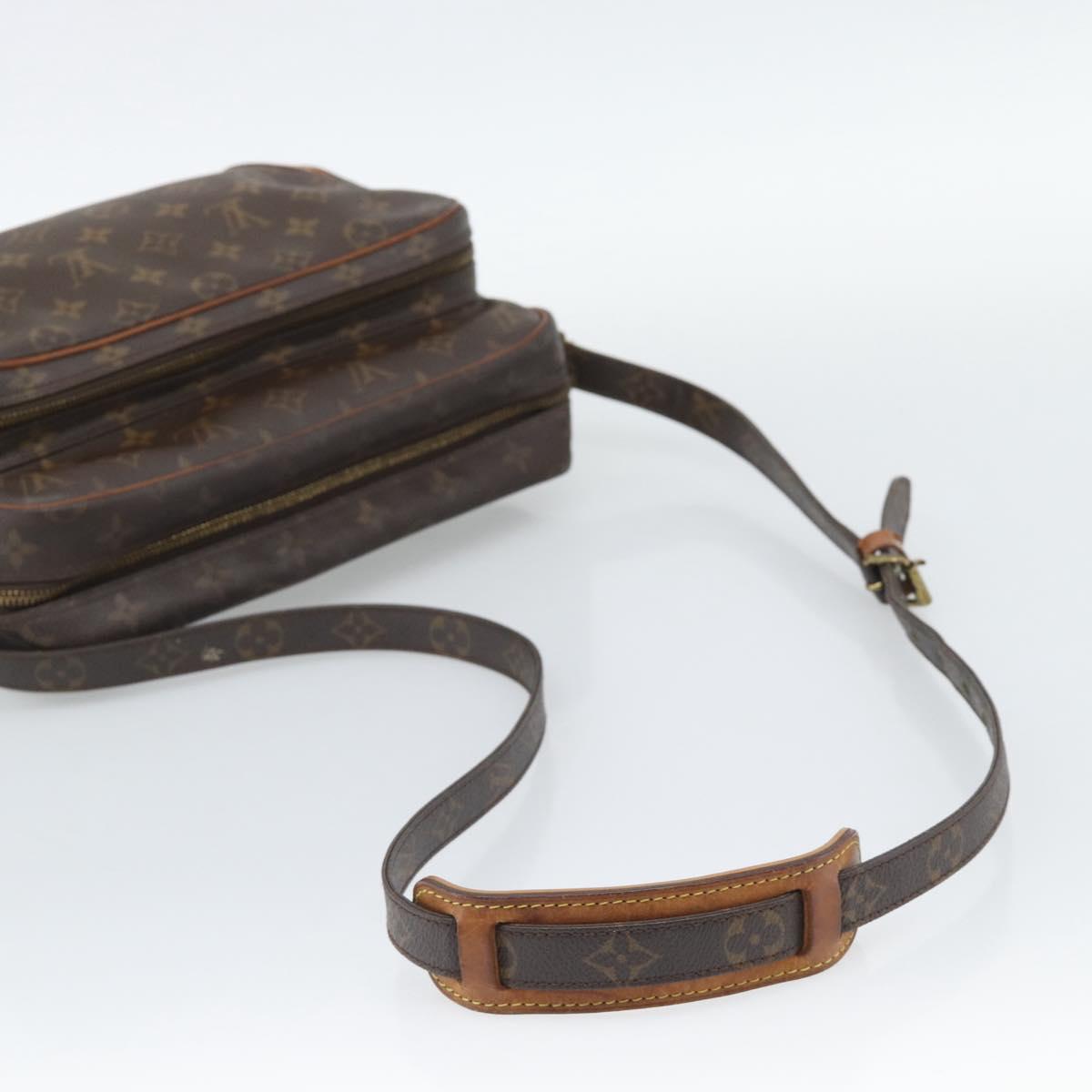 LOUIS VUITTON Monogram Nile Shoulder Bag M45244 LV Auth BA14088