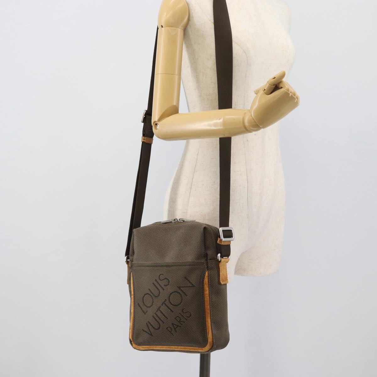 LOUIS VUITTON Damier Geant Sitadan NM Shoulder Bag Tail M93224 LV Auth BA14091