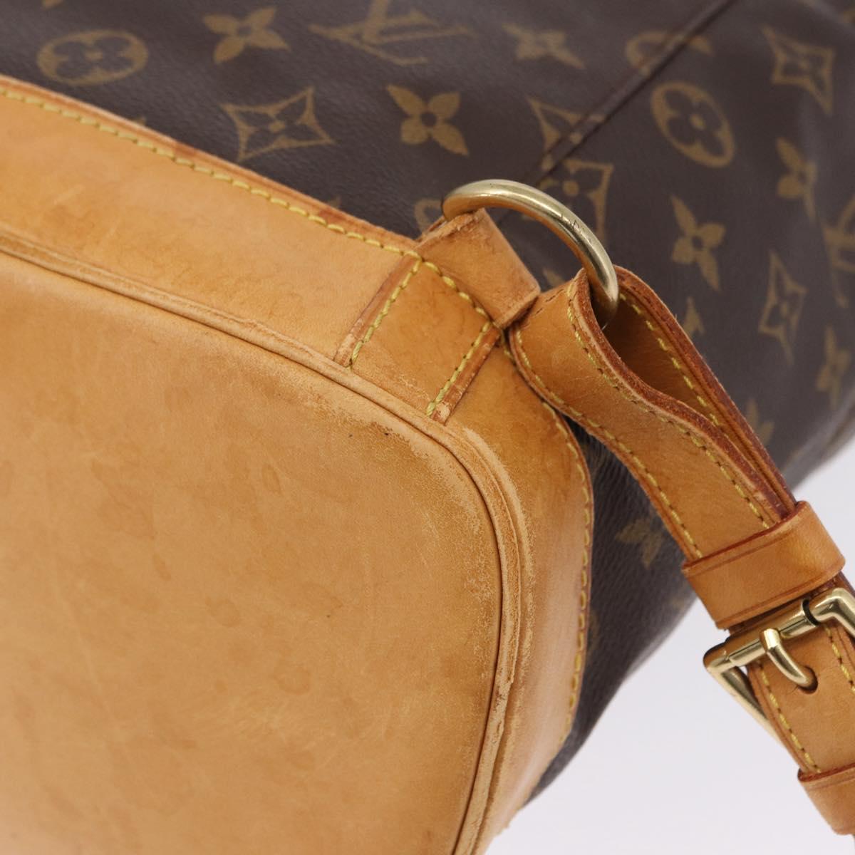 LOUIS VUITTON Monogram Montsouris GM Backpack M51135 LV Auth BA14093