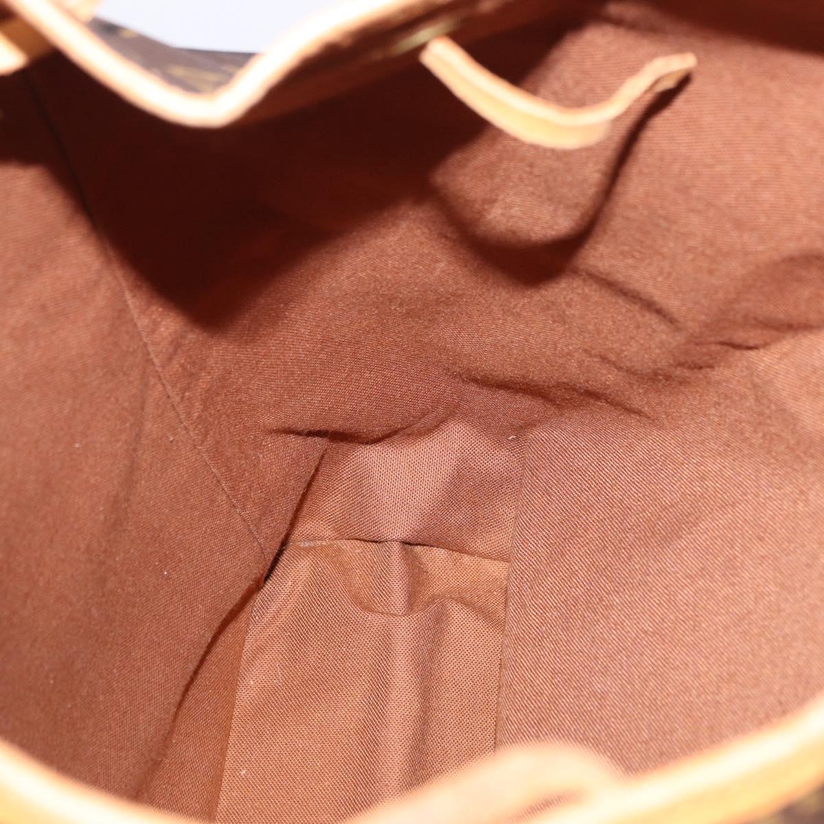 LOUIS VUITTON Monogram Montsouris GM Backpack M51135 LV Auth BA14093