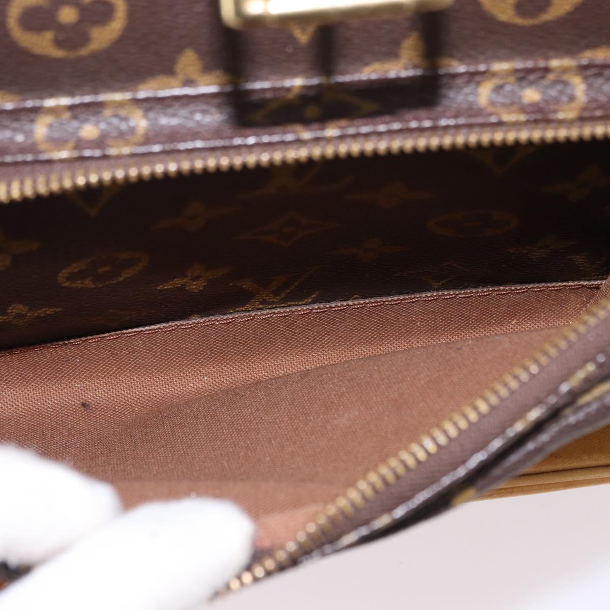 LOUIS VUITTON Monogram Montsouris GM Backpack M51135 LV Auth BA14093
