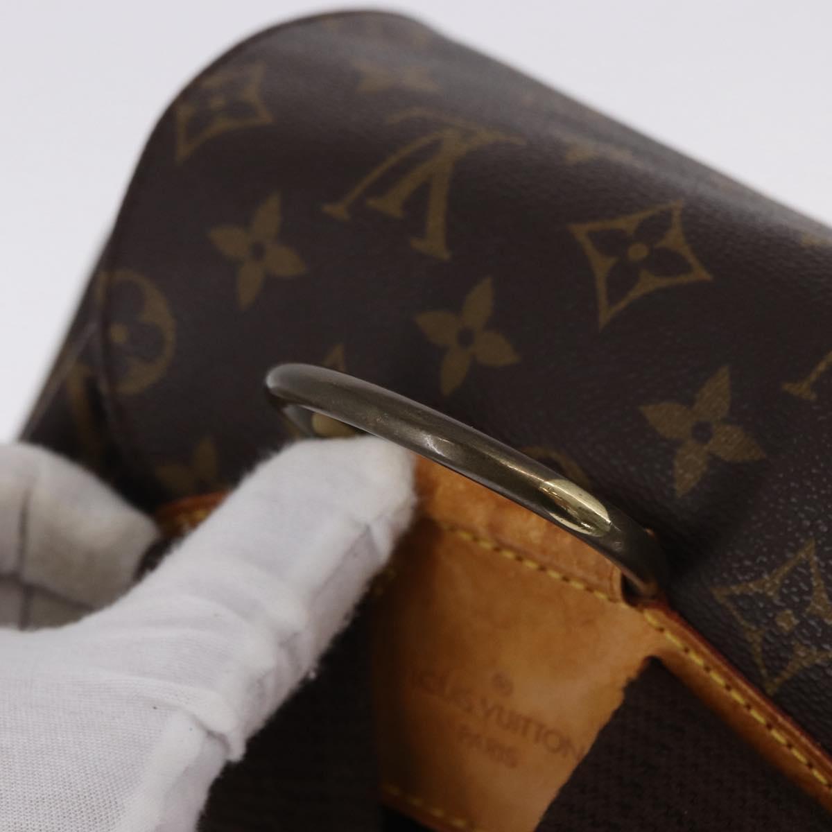 LOUIS VUITTON Monogram Montsouris GM Backpack M51135 LV Auth BA14093
