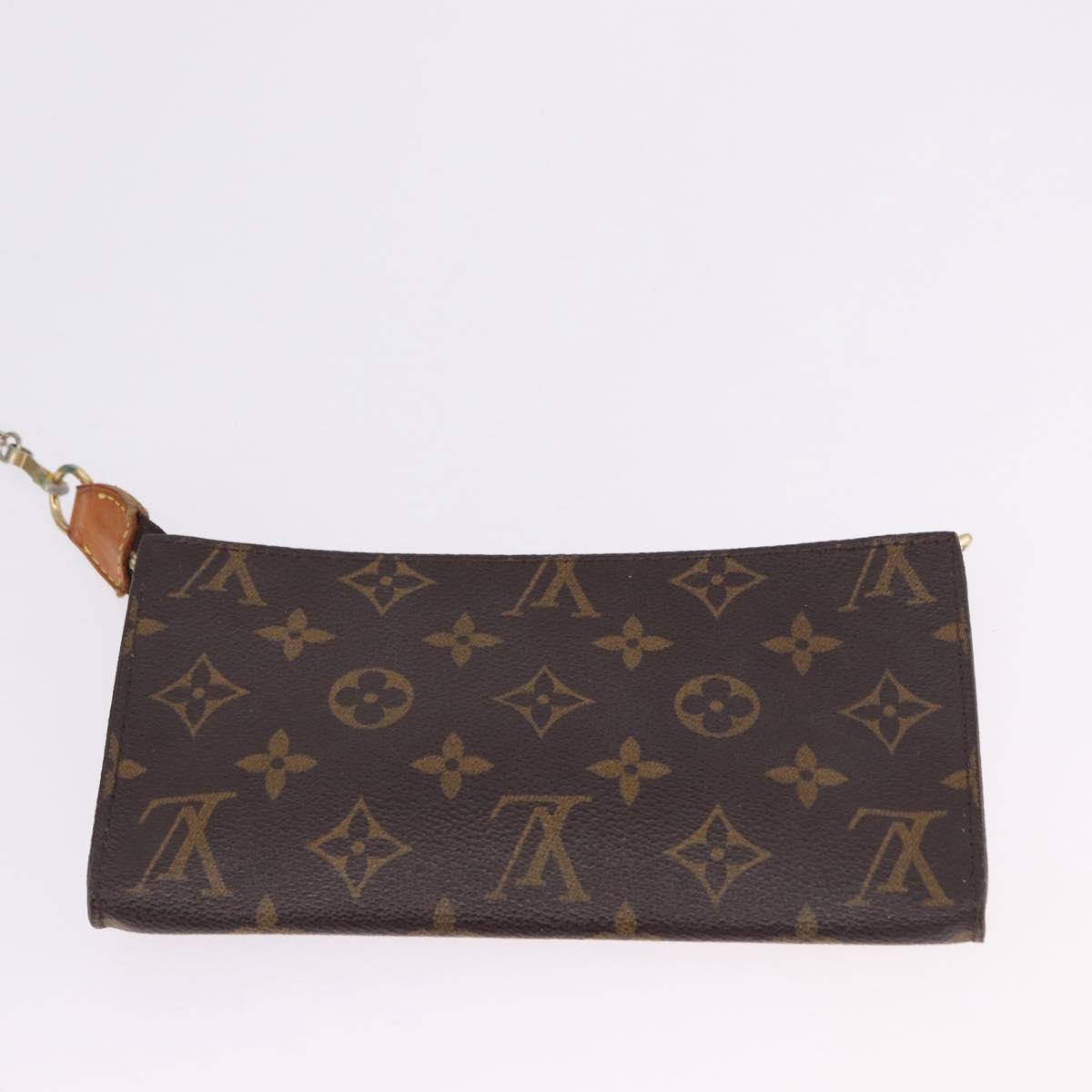 LOUIS VUITTON Monogram Bucket GM Shoulder Bag M42236 LV Auth BA14095