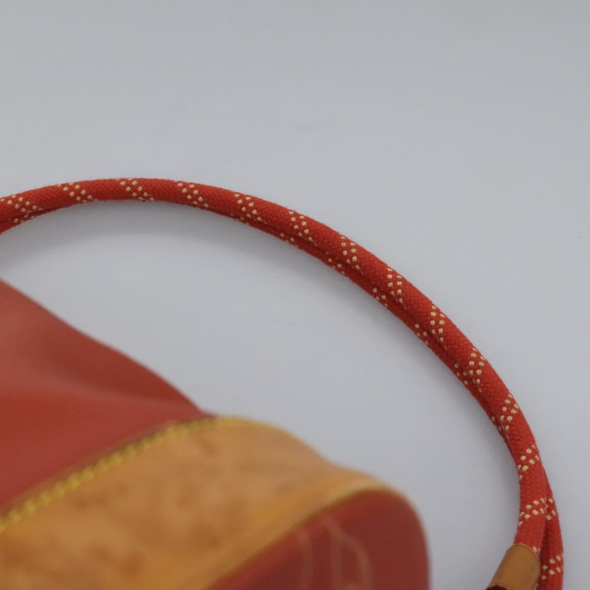 LOUIS VUITTON LV cup Saint Tropez Shoulder Bag Red M80026 LV Auth BA1410