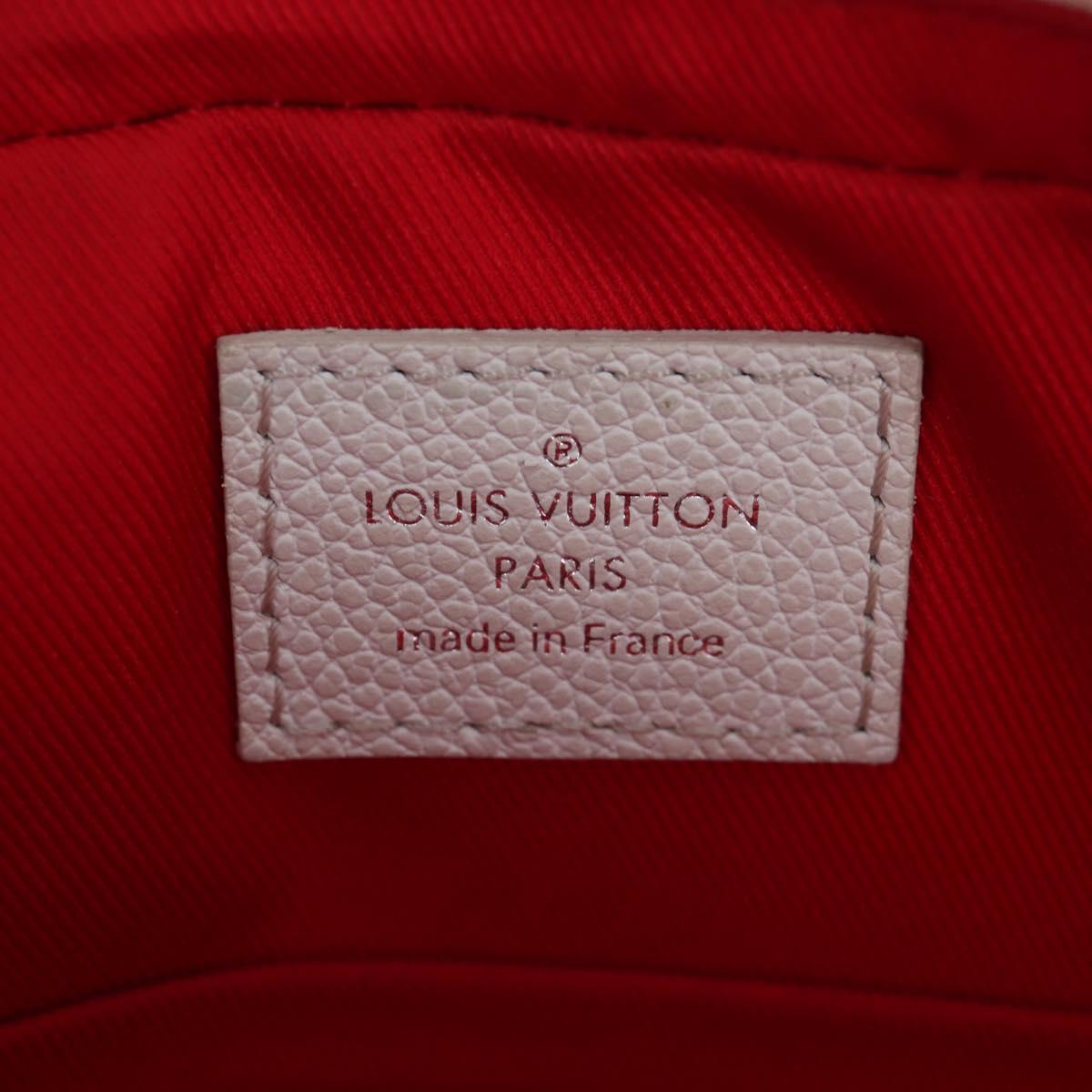 LOUIS VUITTON Damier Giant Spray Trio Messenger Bag White M20665 Auth BA14102V
