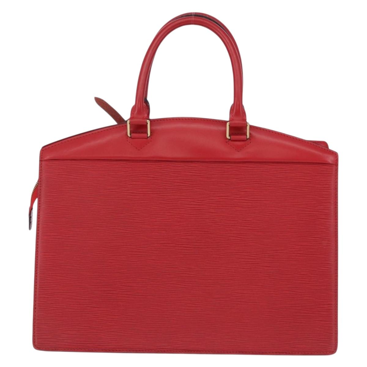 LOUIS VUITTON Epi Riviera Hand Bag Red M48187 LV Auth BA14110