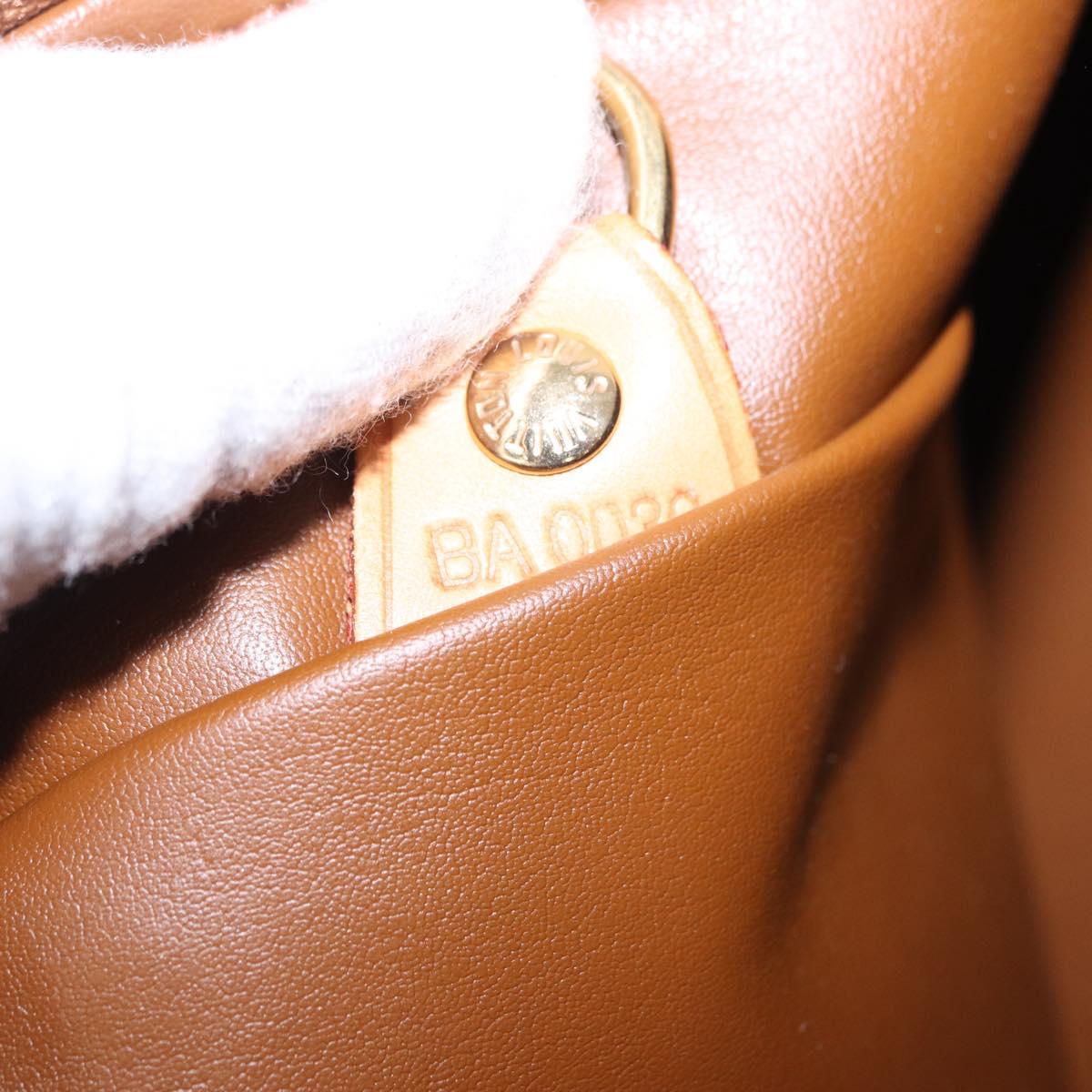 LOUIS VUITTON Monogram Vernis Tompkins Square Bag Bronze M91103 LV Auth BA14111