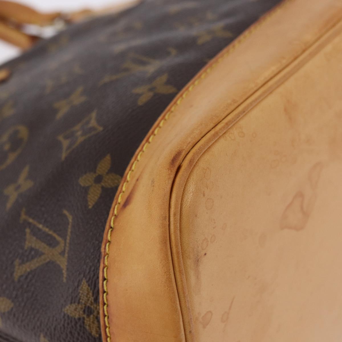 LOUIS VUITTON Monogram Alma Hand Bag M51130 LV Auth BA14112